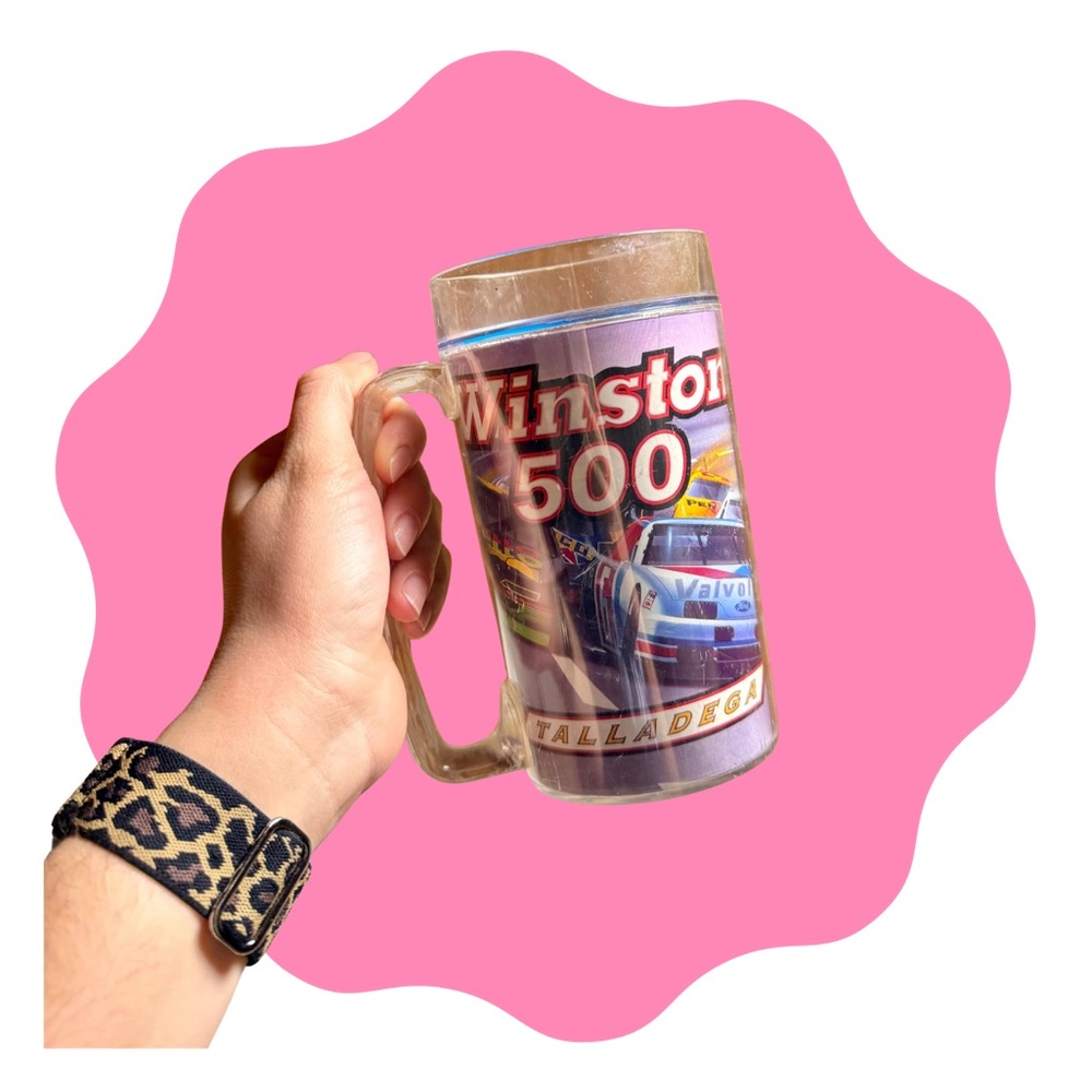 Nascar Winston 500 Mug - Red, Blue, Black